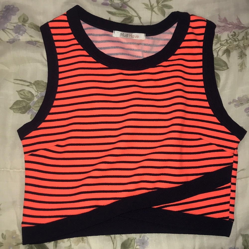 Striped Crop Top From Charlotte Russe!